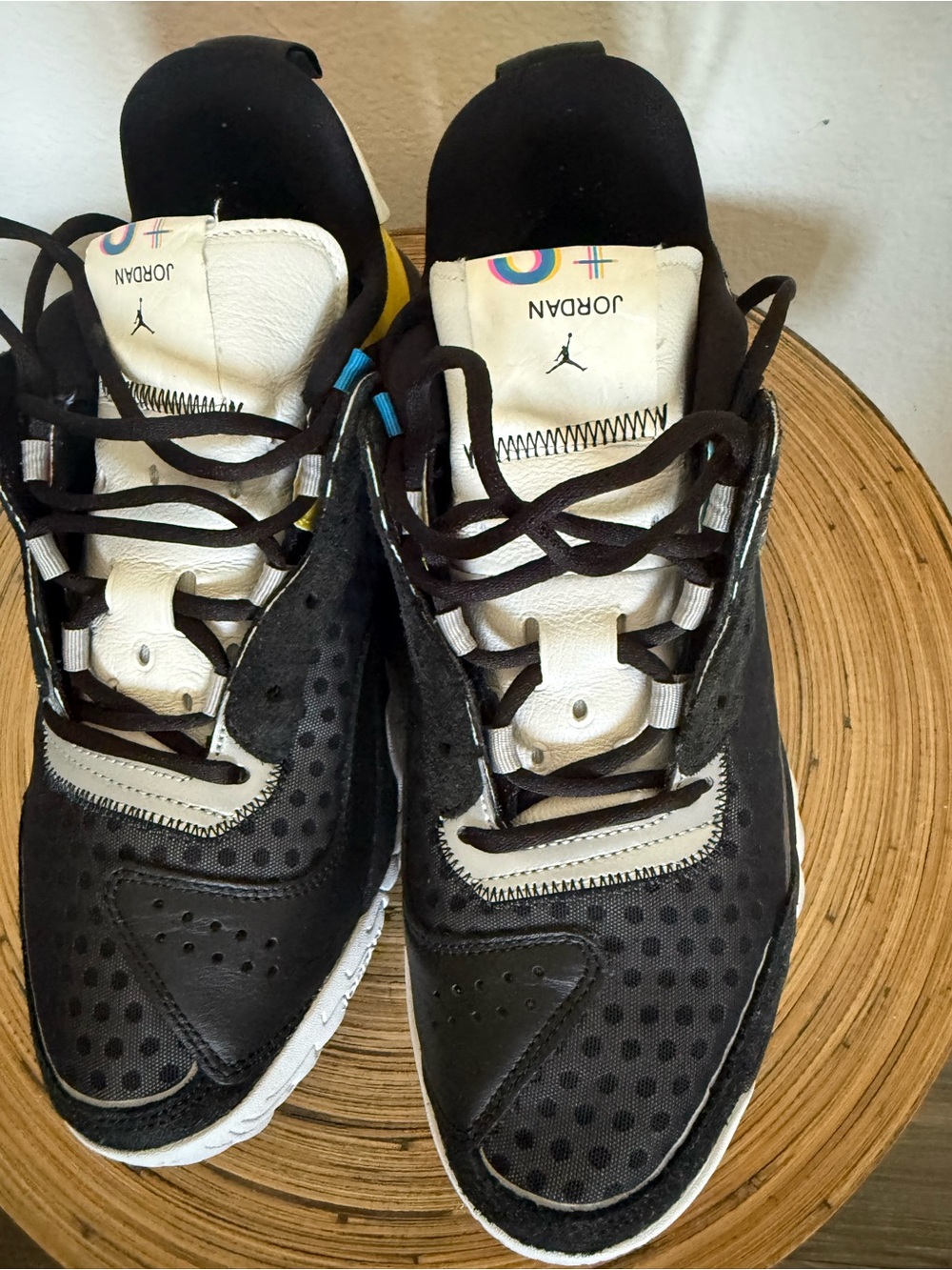 Nike Air Jordan Delta 2 SP Black and White base with Vibrant multicolor - Picture 8 of 8